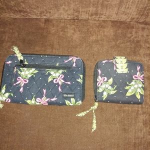 Pre owned large wallet and smaller wallet